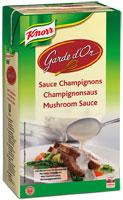 Champignon Saus met Garnituur Garde D'Or Brik 1 L