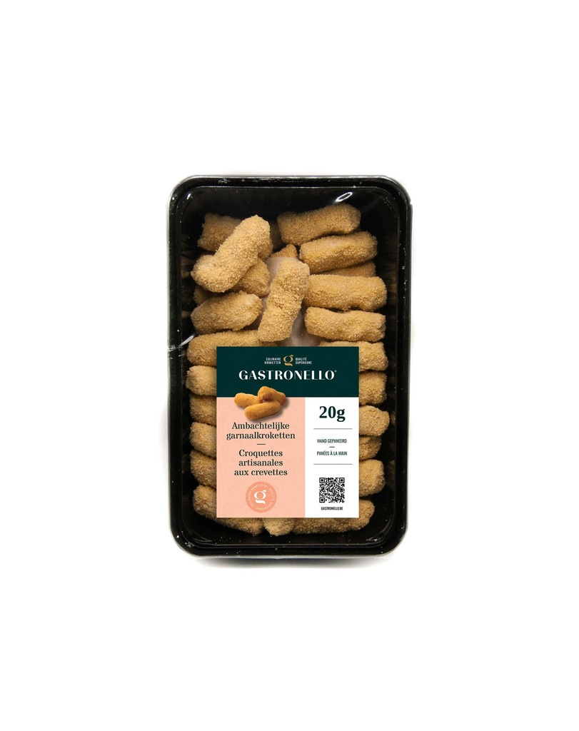 Amb. Garnaal Kroketten Gastronello 60 x 20 gr