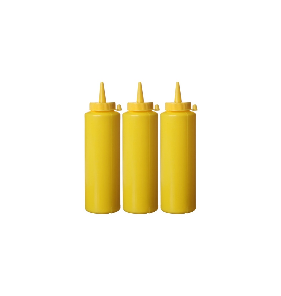 Dispencer Flacon Jaune 3 x 20 cl Hendi - 558034