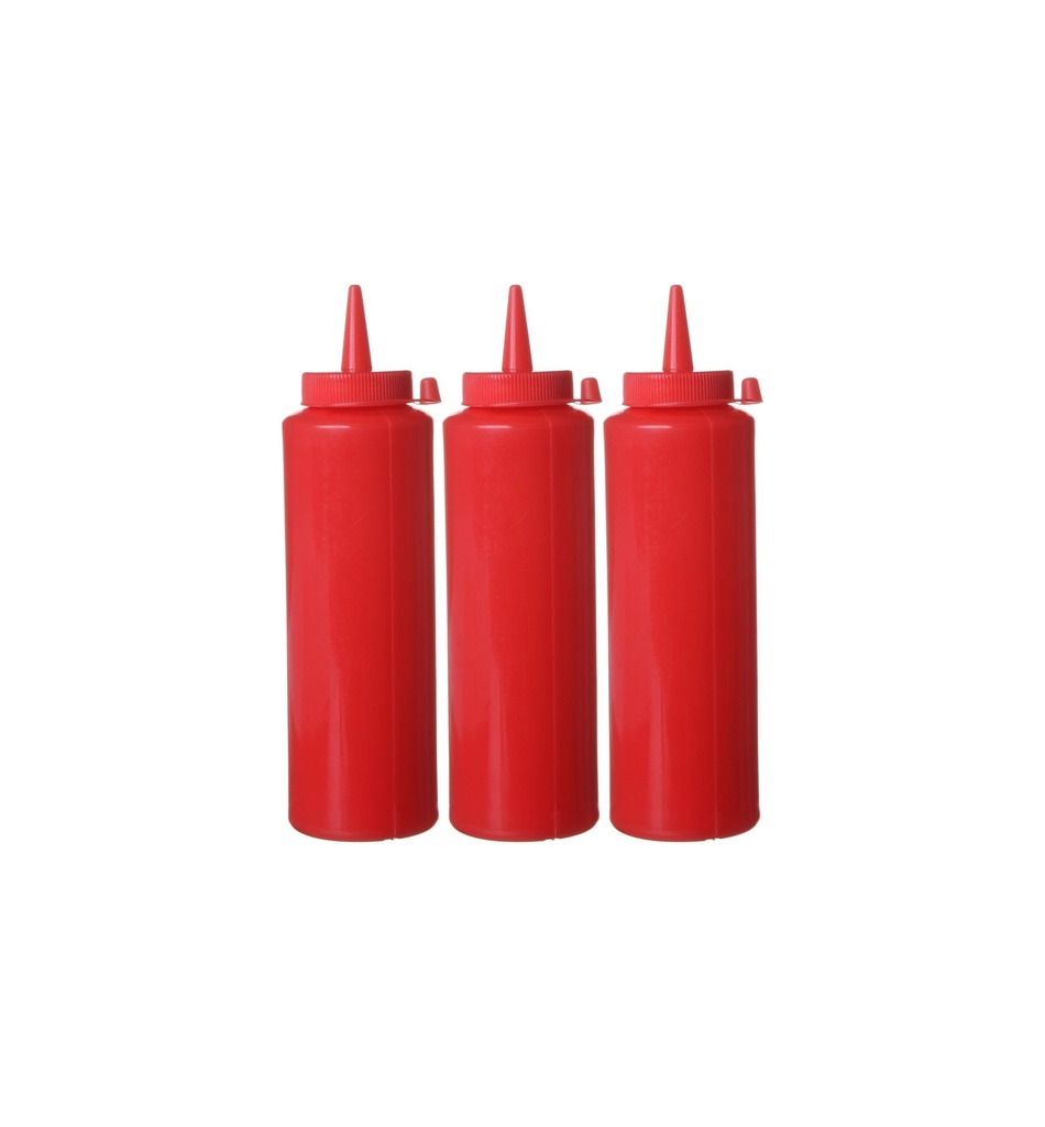 Dispenser Flacon Rood 3 x 20 cl Hendi - 558041