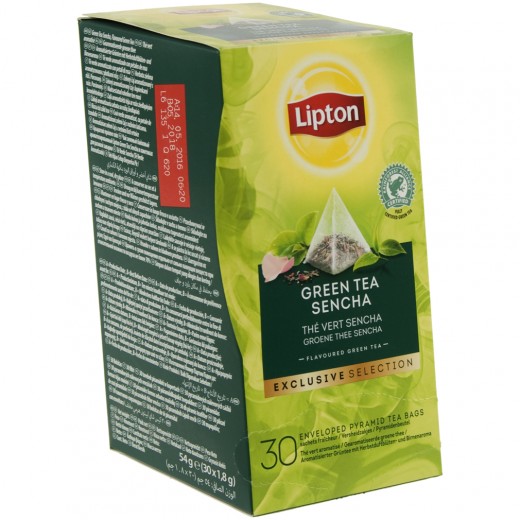 Lipton Thee Green Sencha Excl. Sel. Pyramide (25 st)