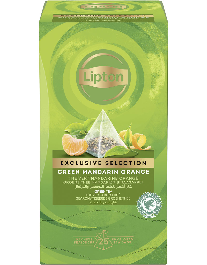 Green Mandarin Orange Tea Lipton 25 st