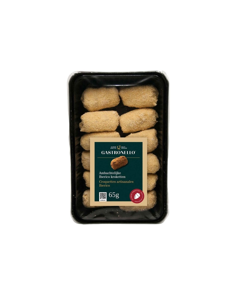 Iberico Ambachtelijk Kroket Gastronello 12 x 65 gr