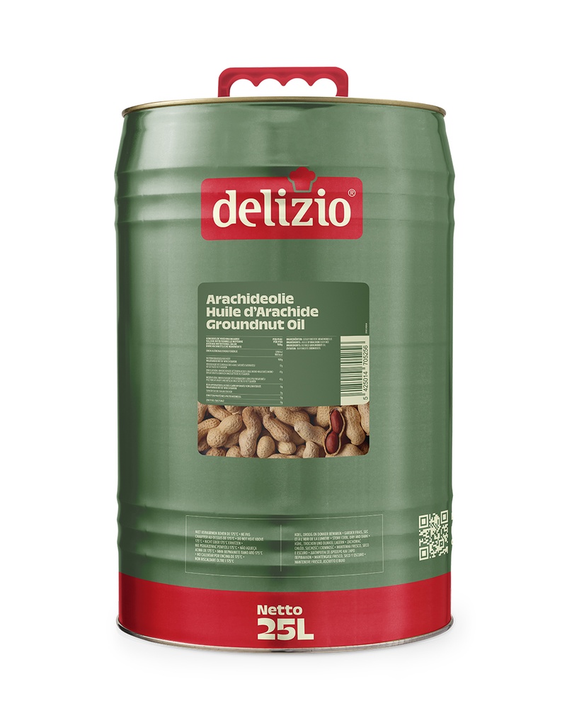 Arachide Olie Delizio 25 L