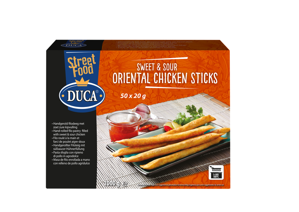 Oriental Chicken Sticks Duca 50 x 20 gr