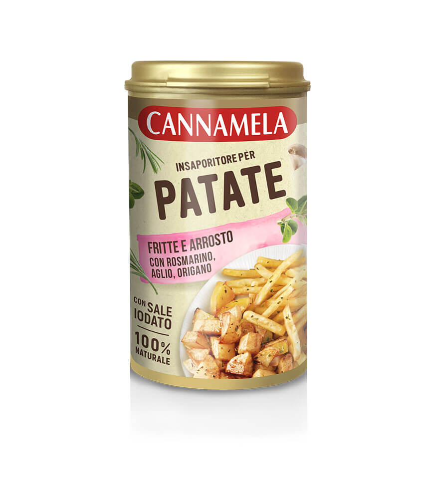 Assaisonnement pommes de terre sautées & frites Cannamela 90 gr