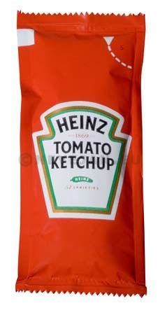 Tomaten Ketchup Porties Heinz Zakjes 200 x 11 g