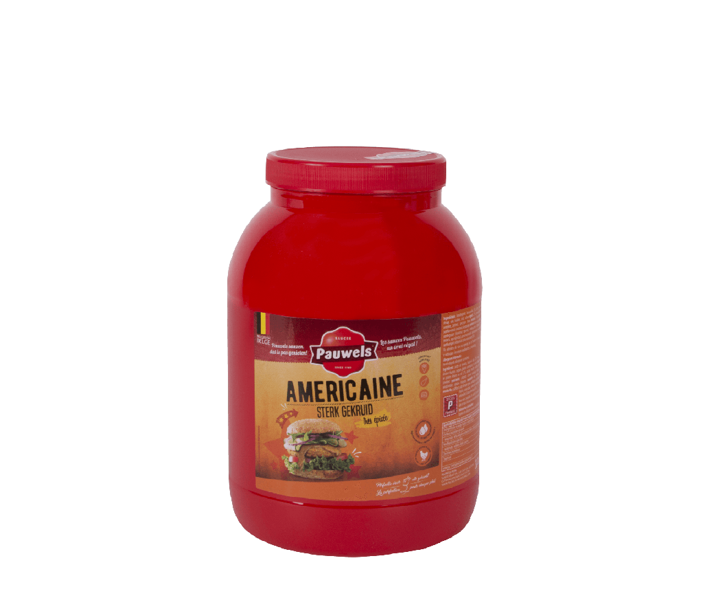 Americaanse Saus Pauwels Pet 3 L