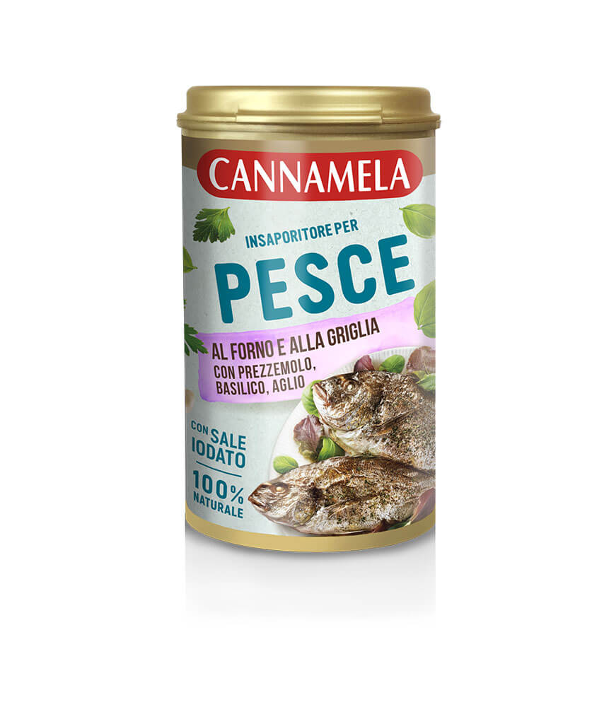 Assaisonnement pour poisson grillé ou cuit au four Cannamella 90 gr