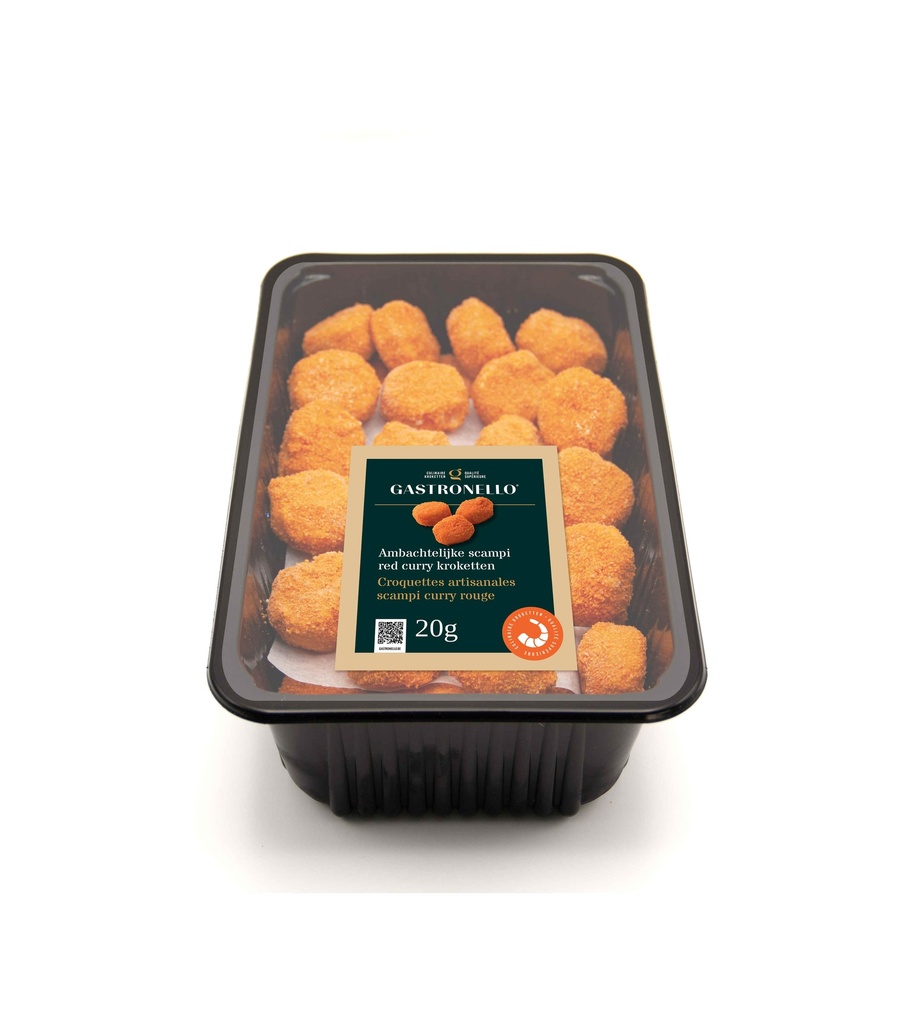 Croquette Scampi Red Curry Gastronello 60 x 20 gr