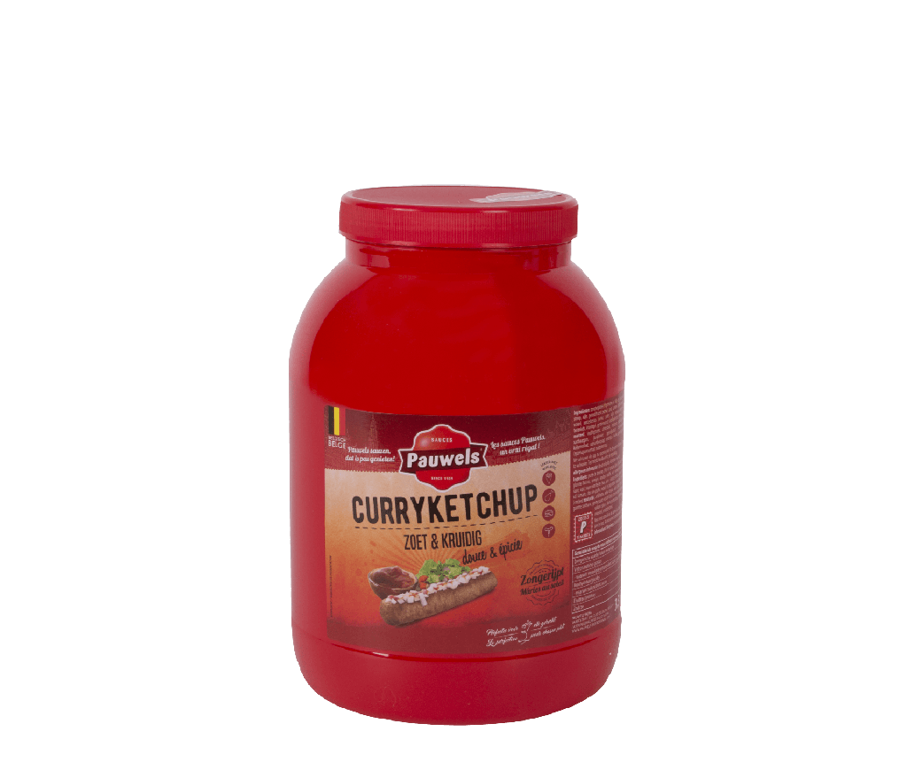 Curry Ketchup  Pauwels Pet 3 L