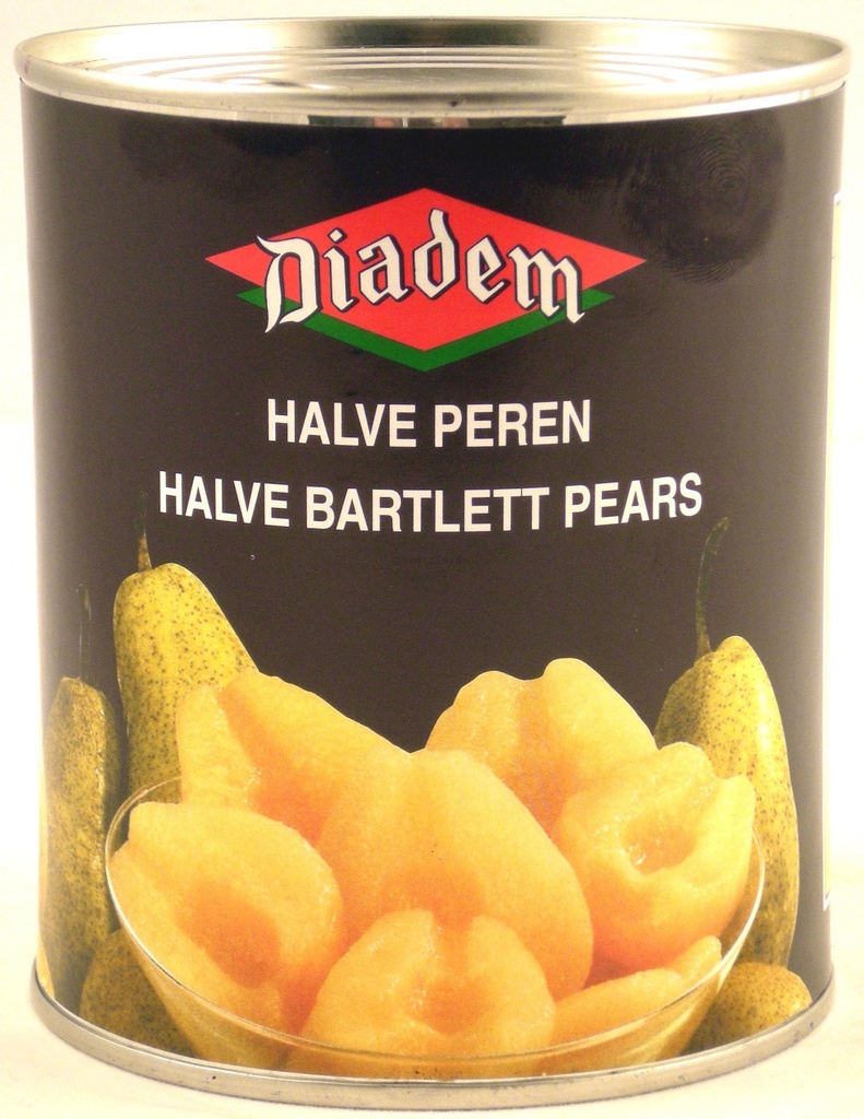 Peren Halve Op Siroop Diadem Blik 820 gr