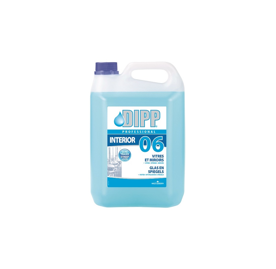 Nettoyant Vitres Et Mirriors Recharge Dipp (6) 5 L