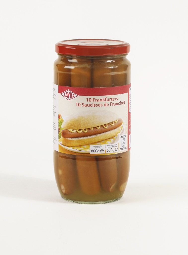 Frankfurter Worstje Ovi Glas 10 x 50 gr