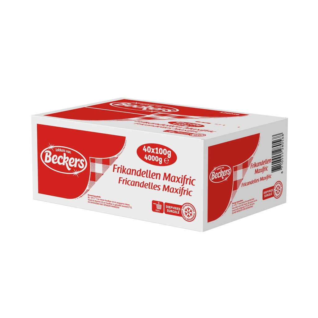 Frikandel Maxifric Beckers 36 + 4 x 100 gr