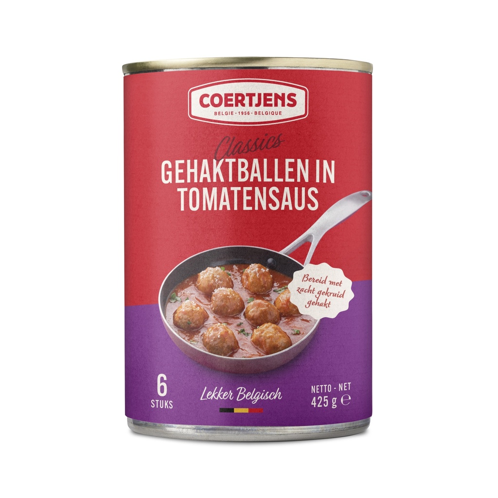 Boulettes sauce Tomate Coertjens 425 gr