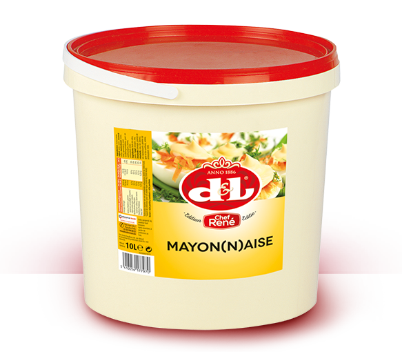 Mayonaise Chef René Devos Lemmens 9 + 1 L 