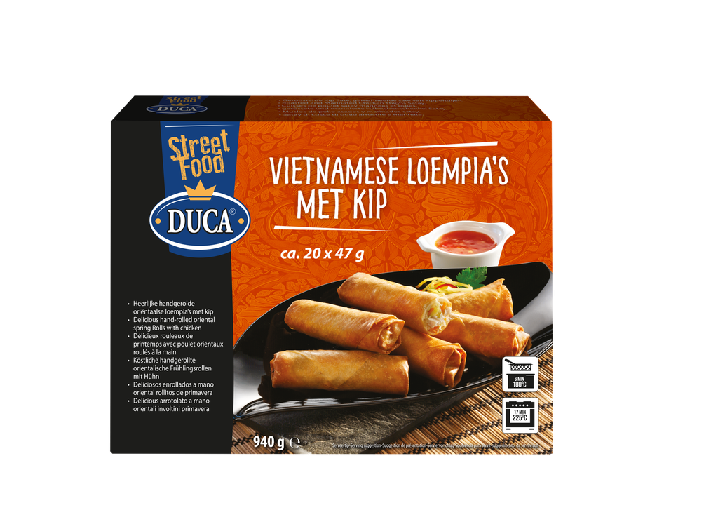 Loempia Poulet Vietnamien Duca 20 x 70 gr