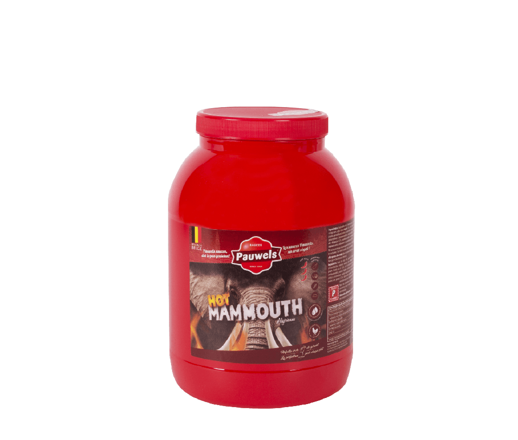 Mammouth Hot Sauce Pauwels 3 L