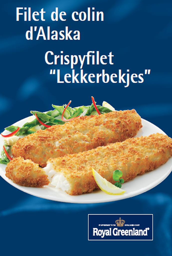 Filet Poisson Crispy greenland 10 x 150 gr