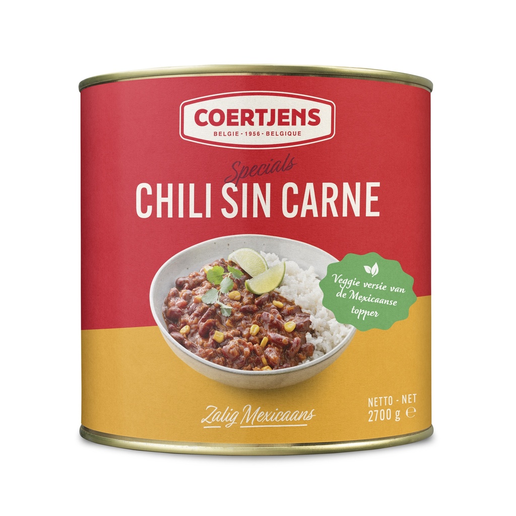 Chili Sin Carne Coertjens 2,7 kg