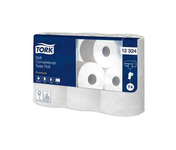 Tork Papier Toilettes Soft - 7 x 6 Rol - T4 - 12324