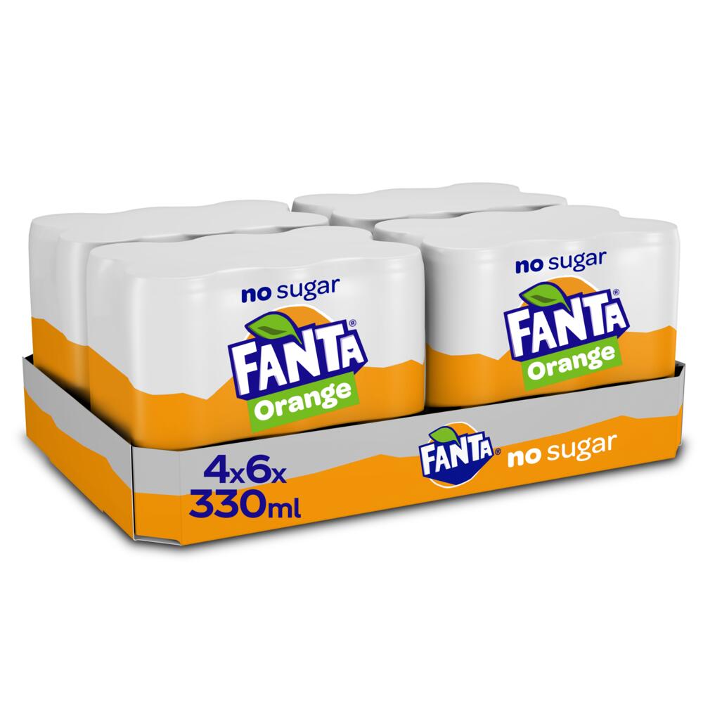 Fanta Zero Blik 24 x 33 cl