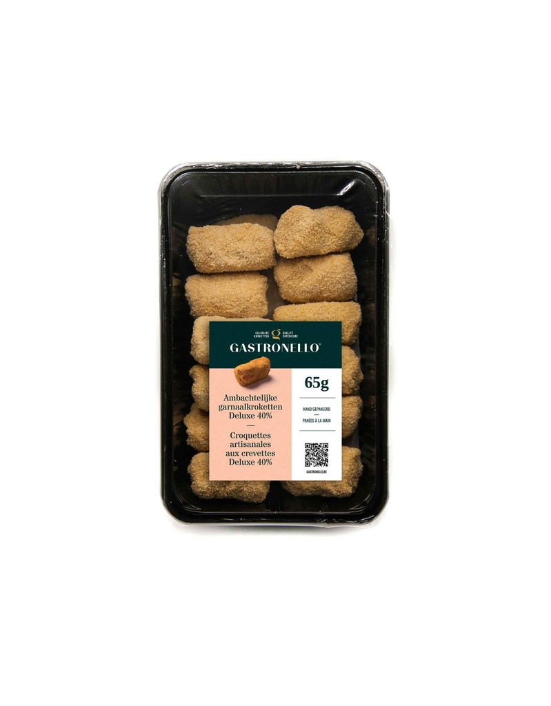 Ambachtelijke Garnaalkroket Gastronello 20 x 65 gr