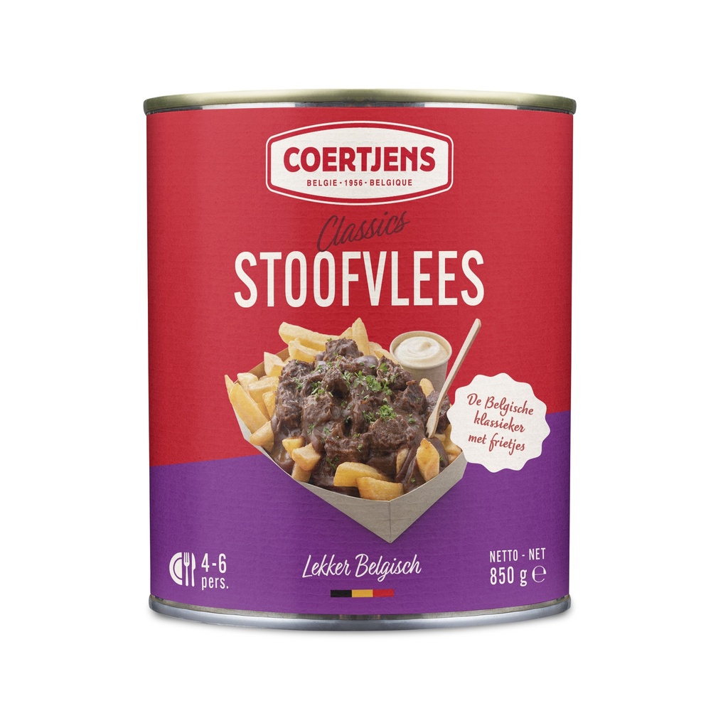 Stoofvlees Coertjens Blik 0,85 kg