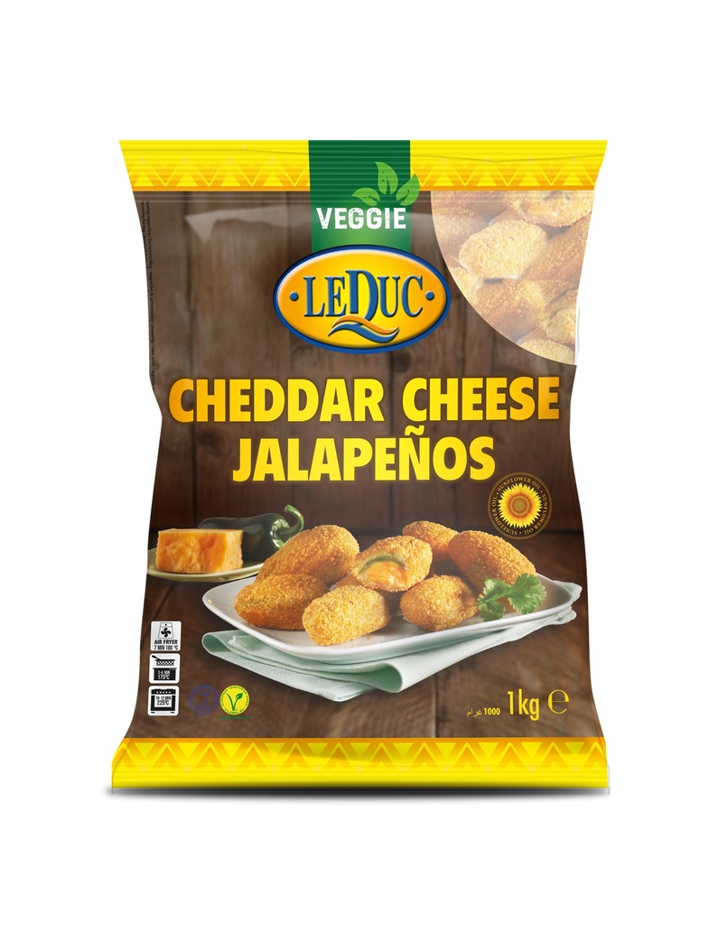 Cheddar Cheese Jalapenos Duca 1 kg