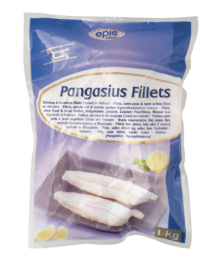 Filet De Pangasius 120/170 gr Epic 800 gr