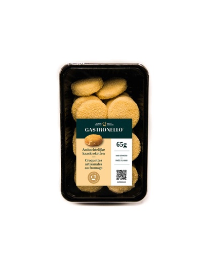 [0921] Ambachtelijke Kaaskroket Gastronello 20 x 65 gr