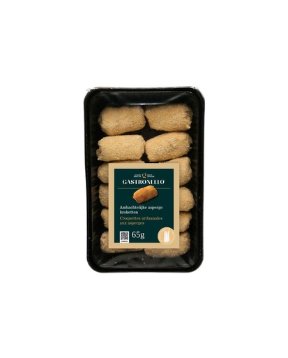 [0927] Asperge Garnaalkroket Gastronello 12 x  65 gr