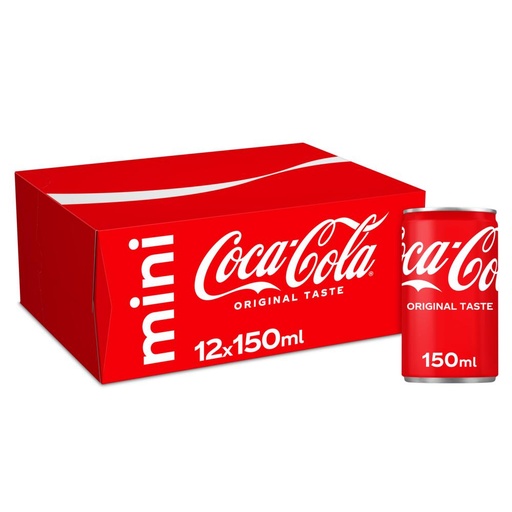 [5000F] Coca Cola Mini Can 24 x 15 cl