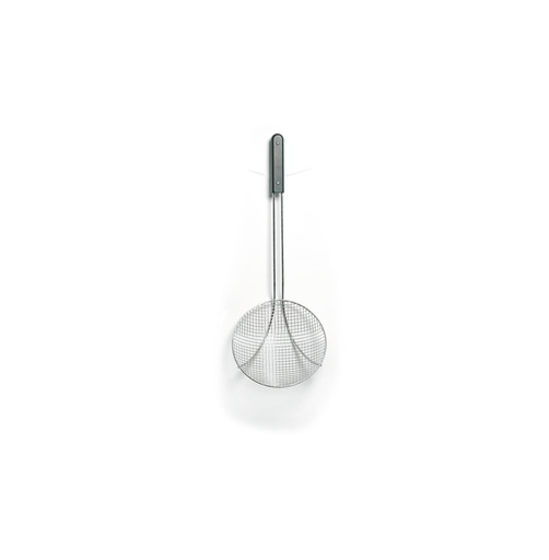 [101048] Frietschep rond zwart handvat Hendi 24 cm - 640913