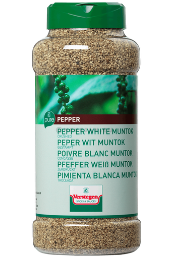 [7908] Peper Gestampt Wit Muntok Verstegen 625 gr