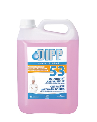 [4925] Liquide Vaiselle Plonge Inodore Dipp (10) 5 L