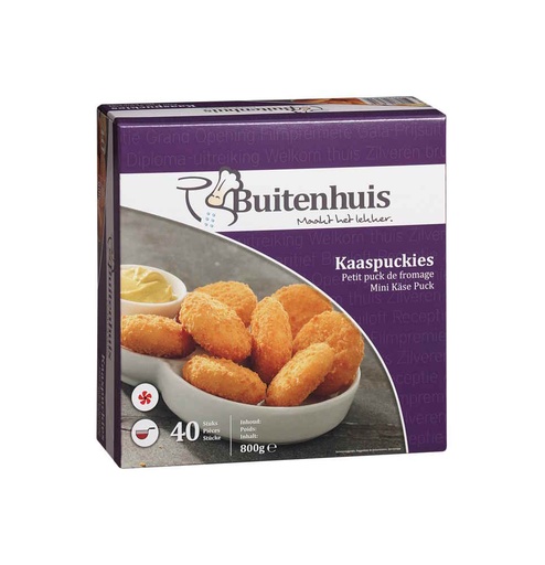 [0717] Kaaspuckies Buitenhuis 40 x 20 gr