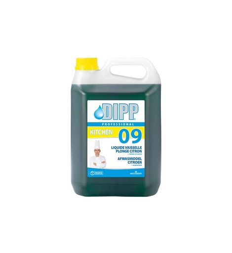 [4849] Liquide Vaisselle Plonge Citron Dipp (9) 5 L