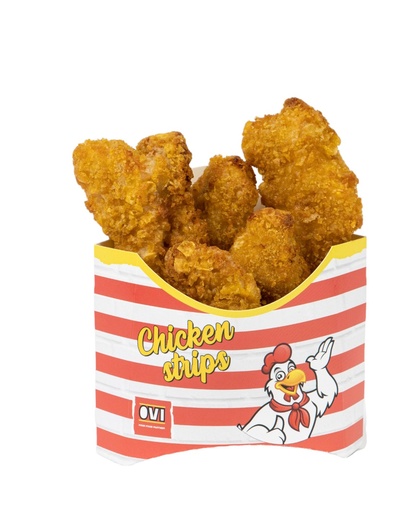 [1222] Crusty Chicken Strips Ovi 2.5 kg