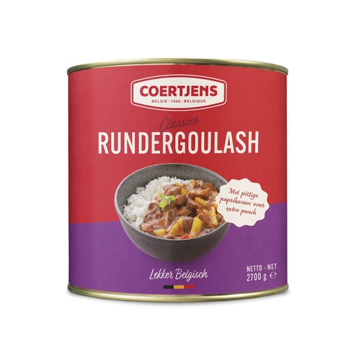 [3116] Goulash Boeuf Coertjens 2,7 kg