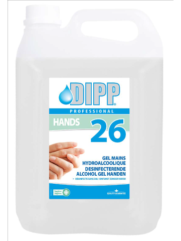 [14914] Desinfect. Alcohol Gel Handen Dipp (16) 5 L