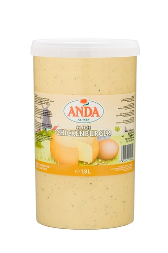 [6949] Chicken Burger Saus Anda 1,9 L