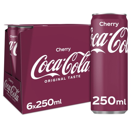 [5093] Coca Cola Cherry Blik (24x25cl)