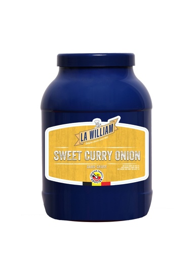 [6153] Sweet Curry Onion Saus La William Pet 3 L