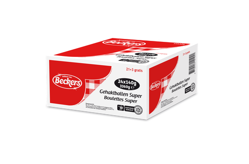 [0011] Boulettes Super Beckers 24 + 3 x 140 gr