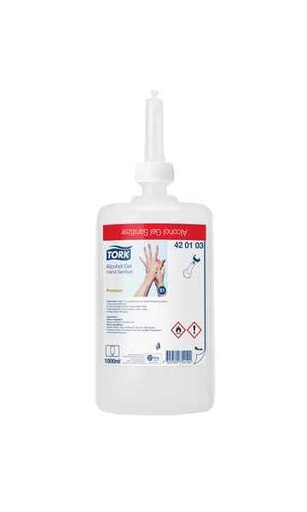 [4853] Tork Alcohol Gel Premium 1 l - S1 - 420103