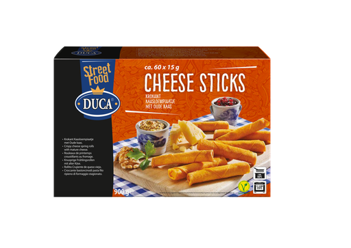 [W3383] Cheese Sticks Duca 60 x 15 gr