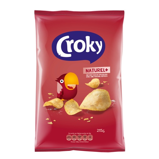 [0839] Chips Croky Naturel 12 x 200 gr