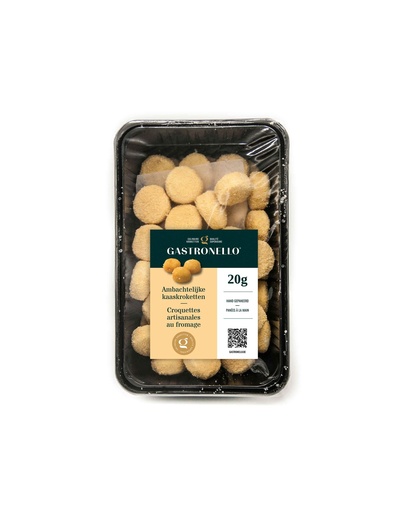 [0944] Ambachtelijke Kaaskroketten Gastronello 60 x 20 gr